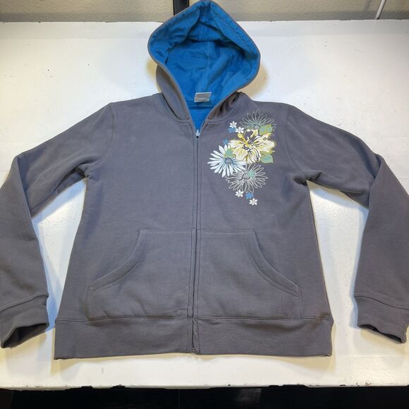 HAWAII CRAZY SHIRTS HOODIE HOODED SWEATSHIRT JACKET Sz Womens XS Reversible - Picture 1 of 7